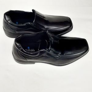 Stafford Boys Slip-on Black Shoes Size 4M